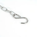 304 Stainless Steel Black Welded Chain with S Hook Billboard Acrylic Conveyor Chain AH JIS Model Jiangsu
