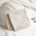 PandaSew Custom Jewelry Bag Velvet Earrings Rings Jewelry Pouch Envelope Style with Logo