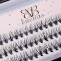 FX-J32Customize Lashes DIY Premade Fan Eyelashes Extension Clusters Handmade False Eyelashes Eye Lashes Wholesale Cluster Lashes