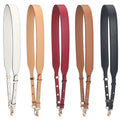 Meetee B-S1175 Simple Color Leather Plain Grain Adjustable Crossbody Lengthening Bag Shoulder Strap