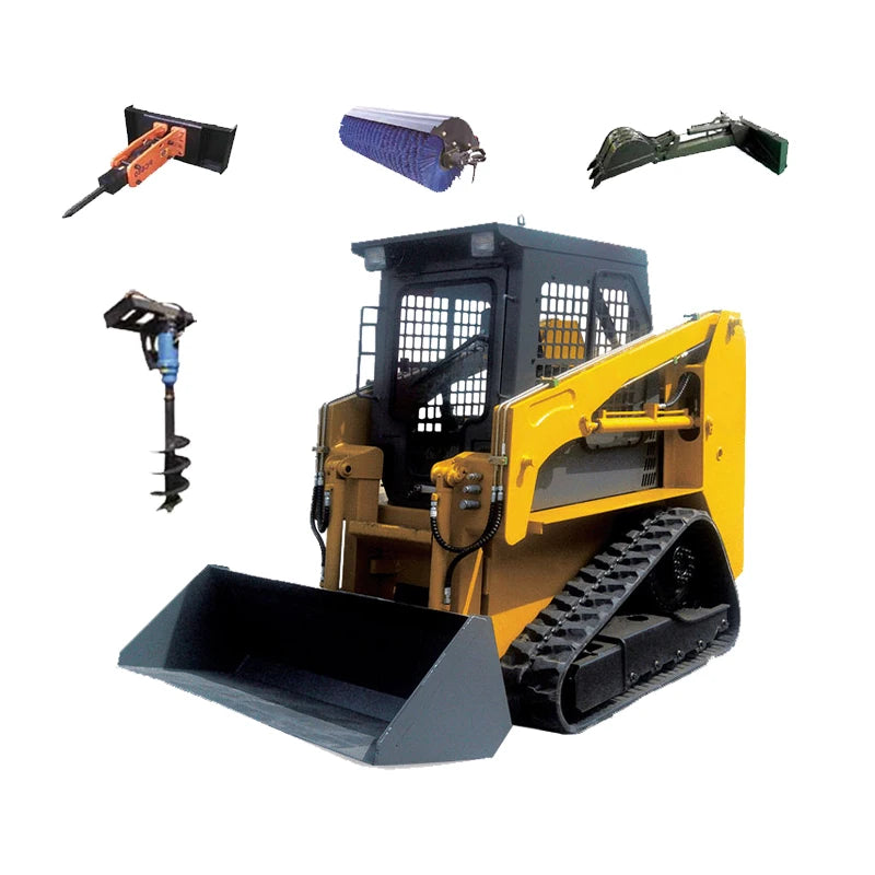 Cheap Skid EPA Engine Wheel Loader Skid Steer Loader Attachment