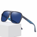 New Design Style Trendy Big Frame Sun Glasses Aviation Shade TR Frames TAC Lens Polarized Sun Glasses