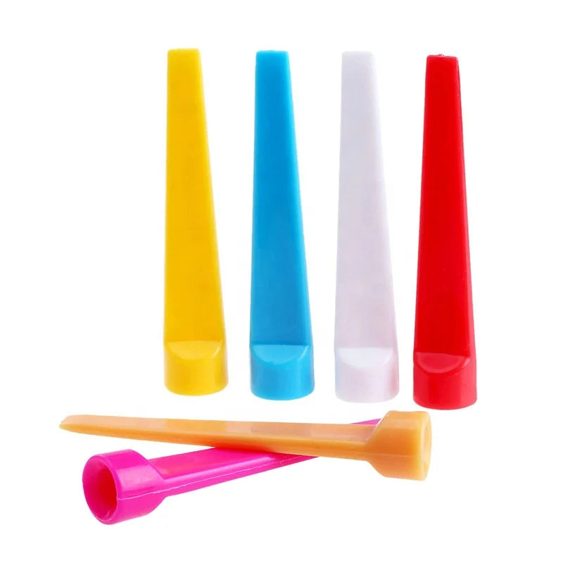 YIHUI GWT02 2 3/4 Inch Flat Wedge Golf Tees 70MM Plastic Practice Tees with Reduced Resistance Custom Logo Bulk Package