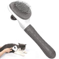 Wholesale Self-Cleaning Dog Comb and Hair Removal Pet Cleaning Brush for Cats and Dogs Pet Grooming Tools