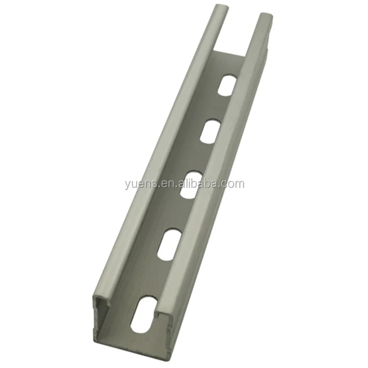Q235B Carbon Steel Yuens China Solar Ground Mounting Railway HDG Steel Rail Supplier Q235B GB Standard Railroad Light Steel Rail