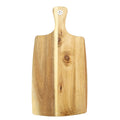 Handle with Wooden Cutting Board Serving Tray for Serving Bread and Cheese Packaged in Box