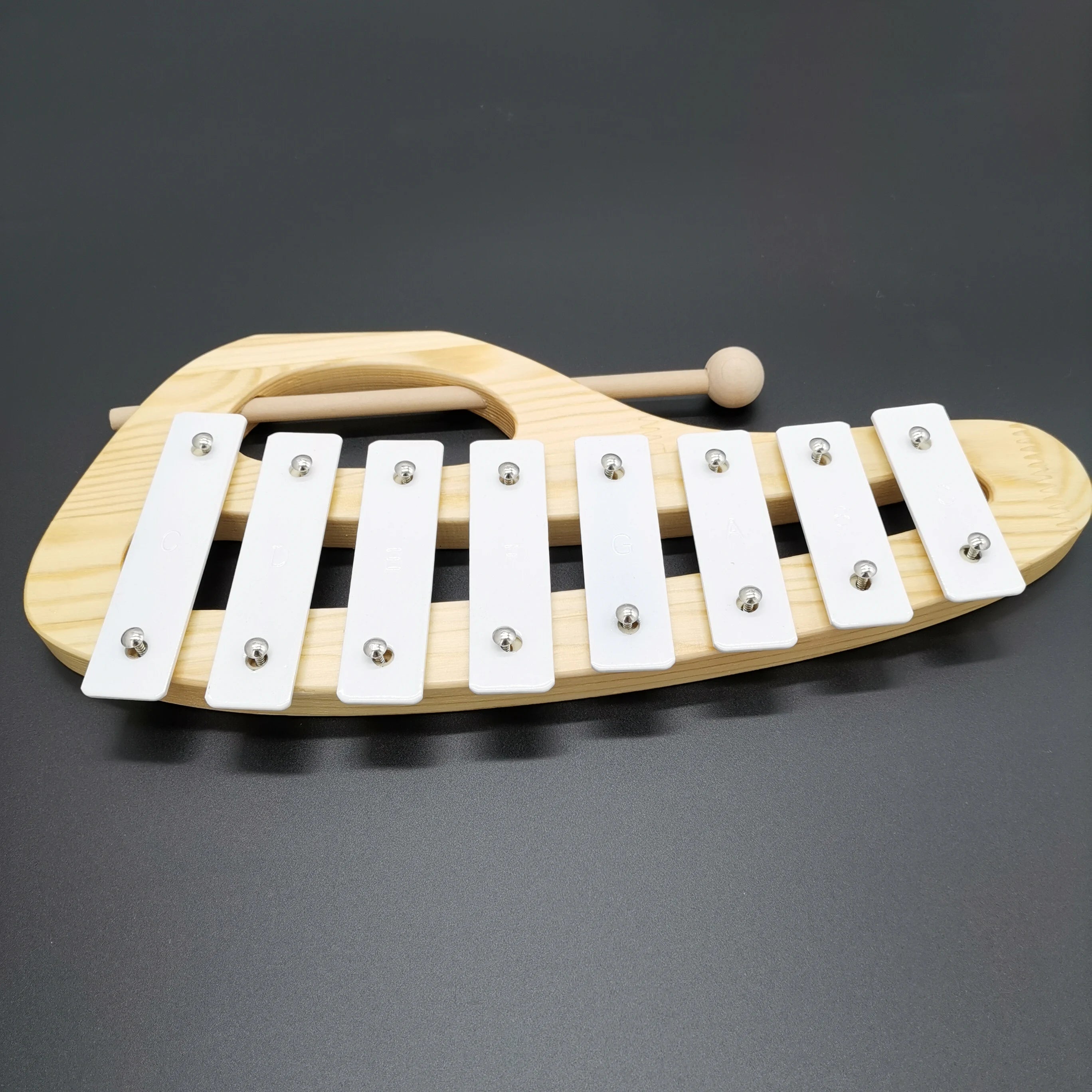 8 Tone Key Shape Educational China Factory Direct Sale Metal Bars Music Instrument Xylophone Toy for Kids Price