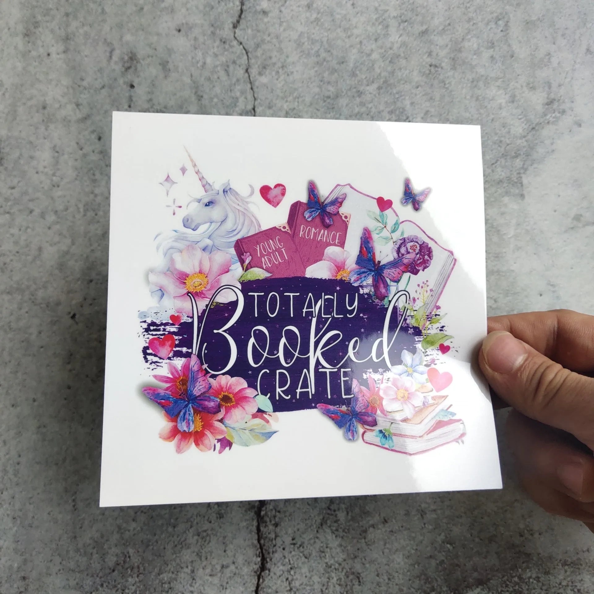 Custom Logo Adhesive Paper Label Sticker Printing Transparent PVC Die Cut Shape CMYK