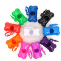 Durable Disposable Dog and Cat Waste Bags Dog Poop Bag Holder Pet Poop Bag Dispenser and Leash Clip for Dog Household Trash Bags