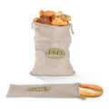 Custom Drawstring Pouch cotton Drawstring Bag logo Dust Bags for Handbags pink Bread Brown Bag