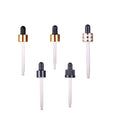 Direct Supply 18mm-24mm Customized Color Aluminium-Plastic Child-Proof Bottle Stopper Essential Oil Dropper for Cosmetics