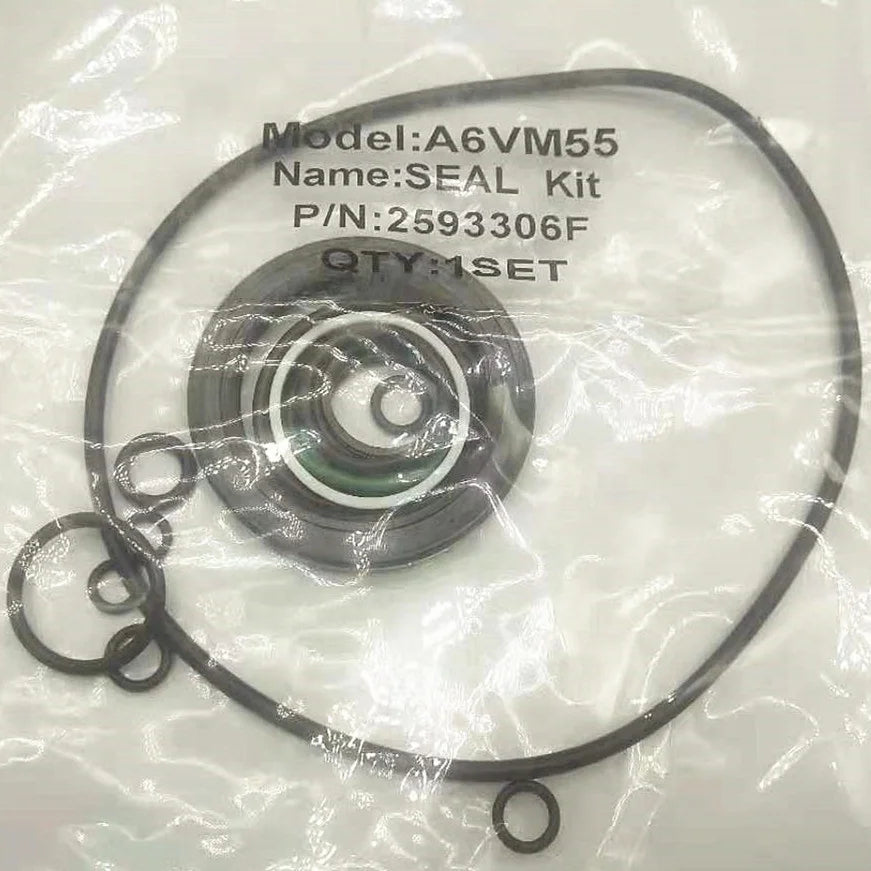 New A6VM55 Hydraulic Pump Seal Kit Excavator O-Ring Kit Hydraulic Oil Seal for Heavy Equipment