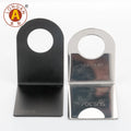 China Custom Stainless Steel 28mm/45mm Hole Metal Glass Wall Mount Bracket