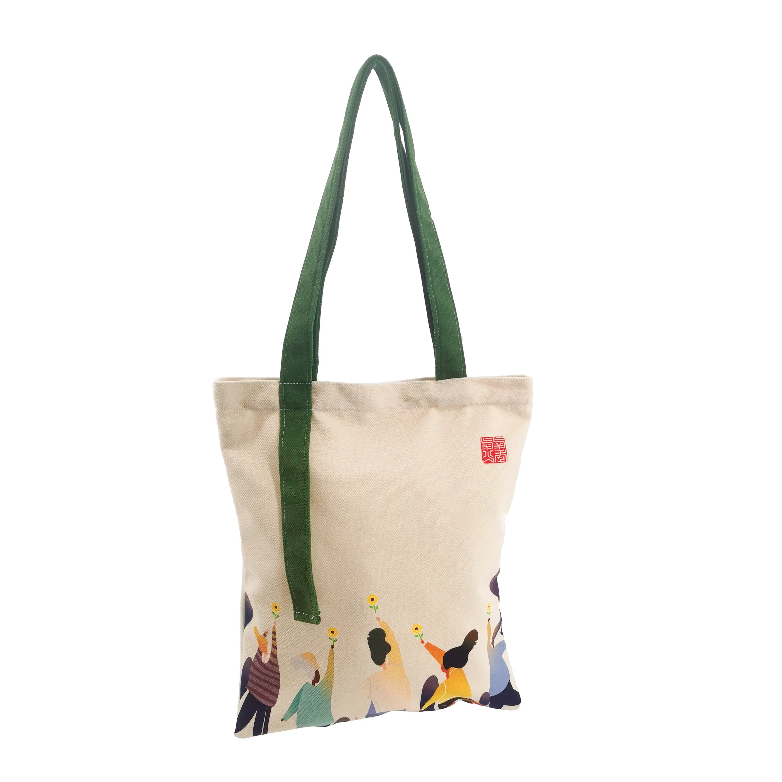 Fashionable Soft Velvet  with Custom Logo Reusable for Gift Packing or Storage student promotion  Tote Bag