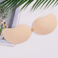 Xinqi Breathable Thin Cup Seamless Strapless Mango Adhesive Bra Invisible Breast Petals for Beach Washable and Reusable