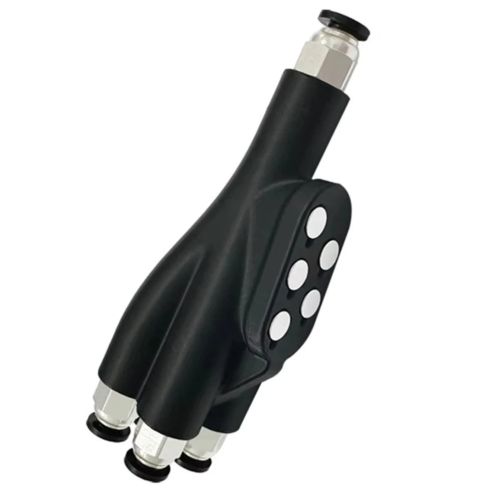 4-in-1 PTFE Tube Adapter Connector for Bambu Lab X1C P1P P1S AMS System Multi-Feed Port Upgrade 3D Printer Parts