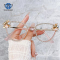 Teenyoun 2024 Est Cat Eye Anti Blue Light Luxury Diamond Glasses Wholesale Optical Spectacle Eyeglasses Frames