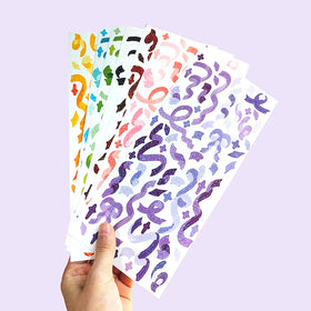 Customised Printed Holographic Glitter Stickers Resin Sheet Vinyl Sparkle Lamination Cosmetic Candle Use Air Shipment Friendly
