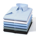 Luxury Men's Big Brand Waterproof Anti-Fouling Non-Iron Anti-Wrinkle Business  Accessible Short-Sleeved Shirt