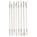 8 in 1 Metal Disassembly Blades Phone Repair Tools Set Remover Hand Tool for Repairing Computer BGA CPU IC Chip Repair Tool