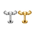 ASTM-F136 Titanium Labret Piercing 16G Tragus Piercing Stud Labret Stud Lip Ring Cartialge Earring Stud Helix