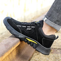 For OEM Spring Summer Autumn Winter Fashion Soft Pigskin Unisex Steel Toe Insulative Safety Work Shoes Accept Customized