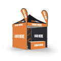 Custom Made Printed Folding 3x3 10x10 Toldo Plegable Aluminum Frame Pop up Tents Marquee Gazebo Trade Show Tent With Wall