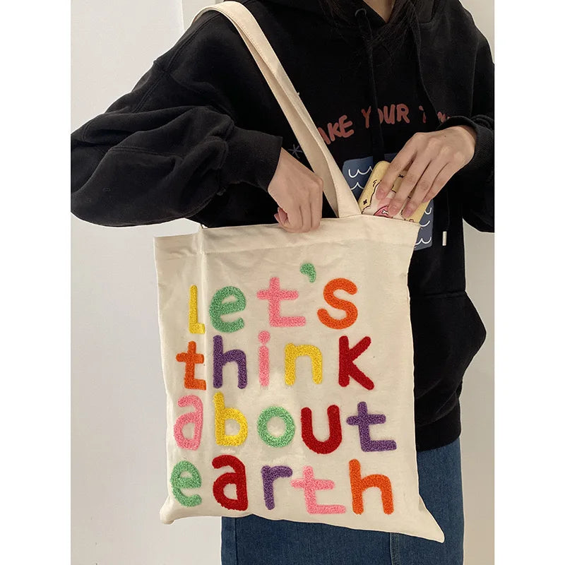 Manufacturer of Reusable Plain Cotton Canvas Tote Bags Friendly Blank Shopping Bags with Custom Logo