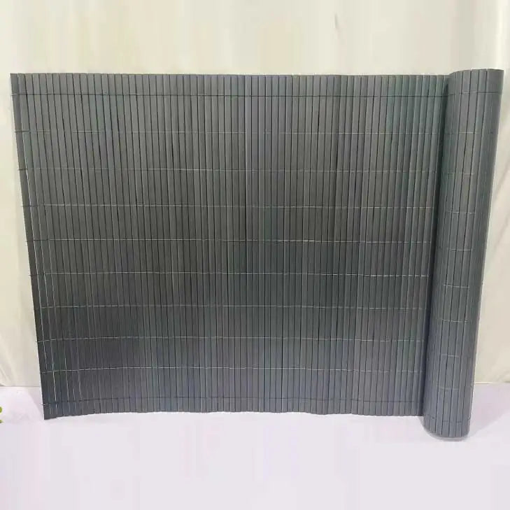 Customized 1*3m PVC Screen Fence 19mm Width Outdoor Privacy Reinforced Fence for Swimming Pool Australia Style