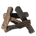 Anna-077 Modern Ceramic Wood Gas Fireplace Logs