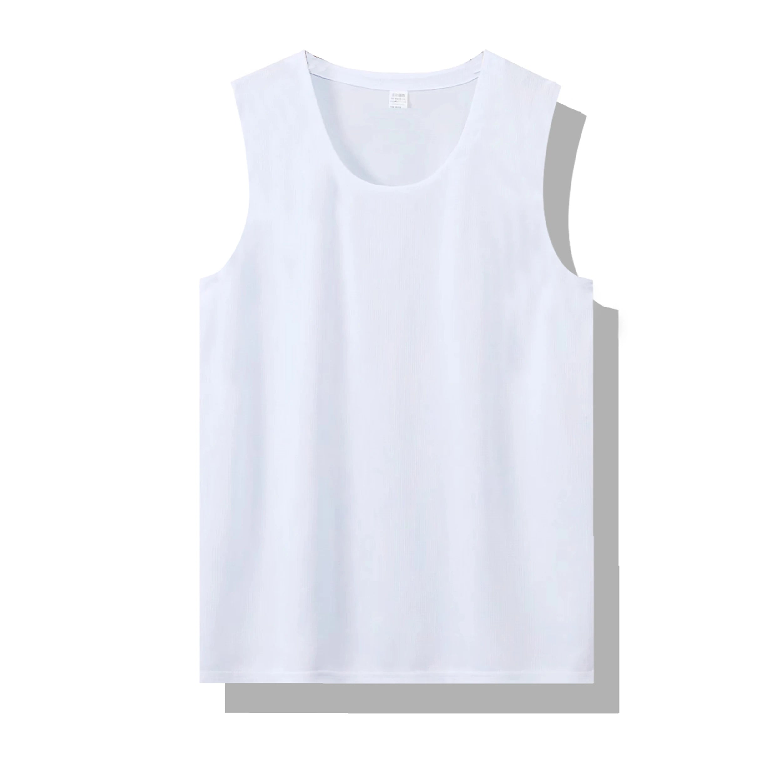 Men's Fitness Gym Tank Top Sleeveless Summer Breathable Eco-Friendly Quick Dry Casual Workout Training Custom Sports