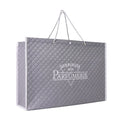 Premium 3-Layer Quilted Eco-Friendly Woven Fabric Tote Bag Heavy Load Custom Logo Laminated Non Woven Shopping Bag Made Top