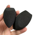 Promotional Cheap 2 Cuts Black Soft Makeup Sponge Blender Wholesale Price