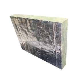 Fireproof Rock Wool More Than 2 Hours Plus Fire Duration 750 Degree 120kgm3 100mm Rock Wool Board