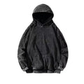 Wholesale Customs Clothes Mens Heavyweight Cotton Oversize Acid Washed Sun Faded Hoodie Blank Vintage Cropped Hoodies Men