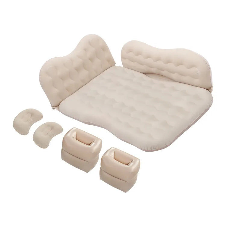 SUV Inflatable Mattress Air Cushion Bed Sleep Rest Travel Bed Car Rear Seat Multi Functional for Outdoor Camping Beach
