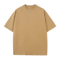 2023 Factory Hot Selling Ready to Ship 270G Heavy Cotton Crewneck Loose Short Sleeve T-shirt