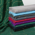 2022 New Design Glitter Crinkle Hijabs Gold Stamping Headscarf Warp Scarf for Muslim Women