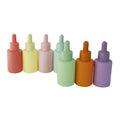Colorful Custom Stock Glass Dropper Bottle for Essential Oil Eye Essence Hair Serum Lotion Skin Care Package 1oz 30ml