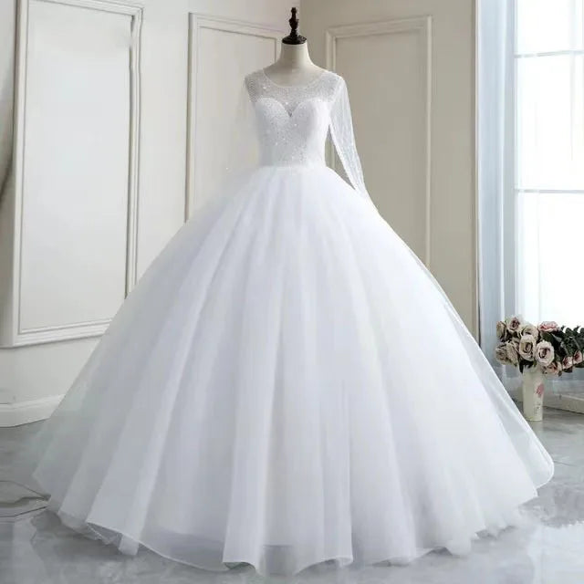 2023 New Arrival Tulle Wedding Dresses Vestido De Noiva Bridal Gowns