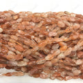 Beads Supplies Tumbled Golden Sunstone Bead Irregular Nuggets Arusha Crystal Beads for Jewelry Making 6-8mm 38cm