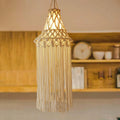 New Style Handmade Macrame Lamp Shade Boho Lampshade Bohemian Light Cover