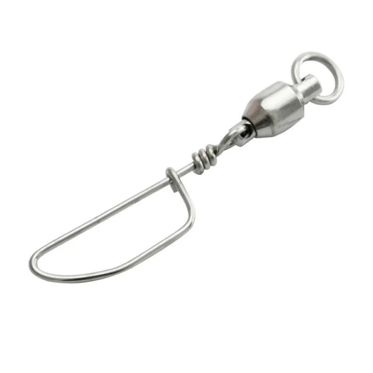 High Strength Bearing Rotation Swivel Fishing Connector Fishing Snap Swivels