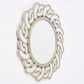 60*60*1.7cm Modern Style Decorative Sun Shape Wall Mirrors Large Silver Round Wall Mirror for Home Decor