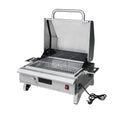 1200W Power 61x22cm Cooking Surface Adjustable Cast Iron Griddle Multi-Functional Premium Electric Grill with Glass Lid 450â„ƒ