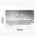 Cheap Custom Metal Business Card with Engraving Silk Screen Printing Silver-Plated Flat Letters 8.5x5.5cm Multi-Color Options