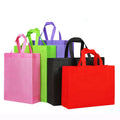 Wholesale Custom Eco-friendly Non Woven Tote Bags Cheap Promotional Grocery Shopping Bag with Printed Logo Letter Pattern