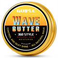 Private Label 360 Style Wave Pomade Cream with Shea Butter and Beeswax for Layered Waves Shine Wholesale Natural Men Hair Grease