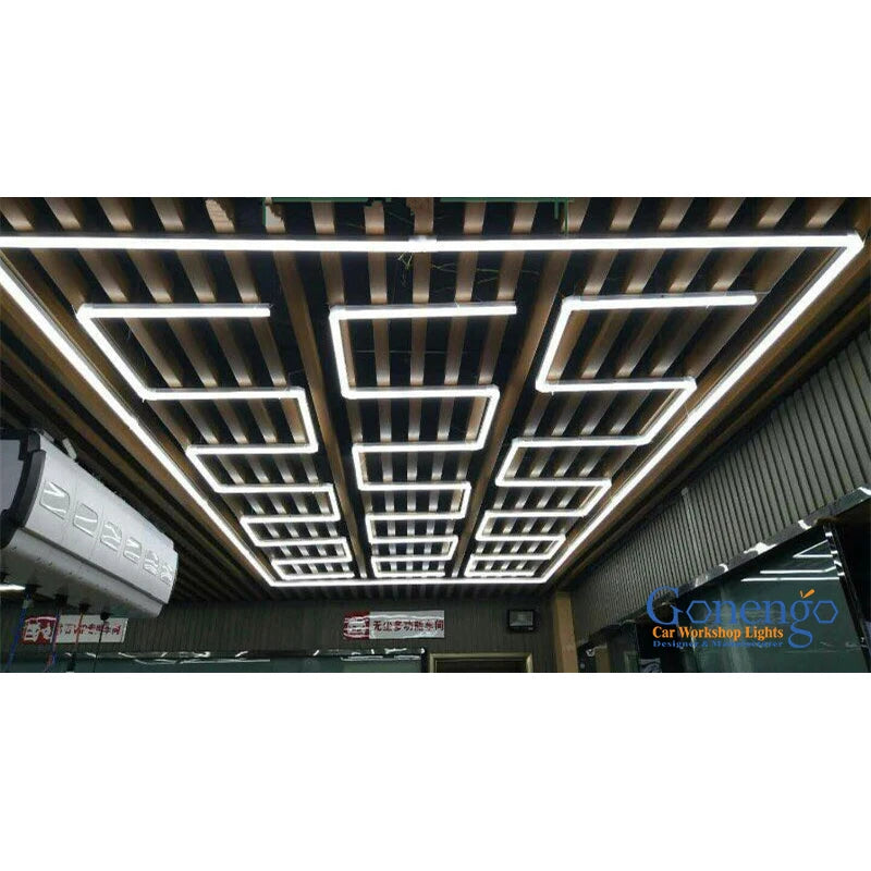 High Power Various Shapes Inspection Garage Car Detailing Equipment Auto Fitness Center Light MegaBDM