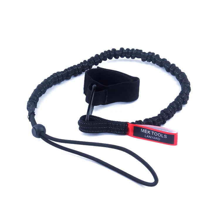 Safety Climbing Carabiner Hook Retractable Elastic Cord Customized Stretch Tool Lanyard